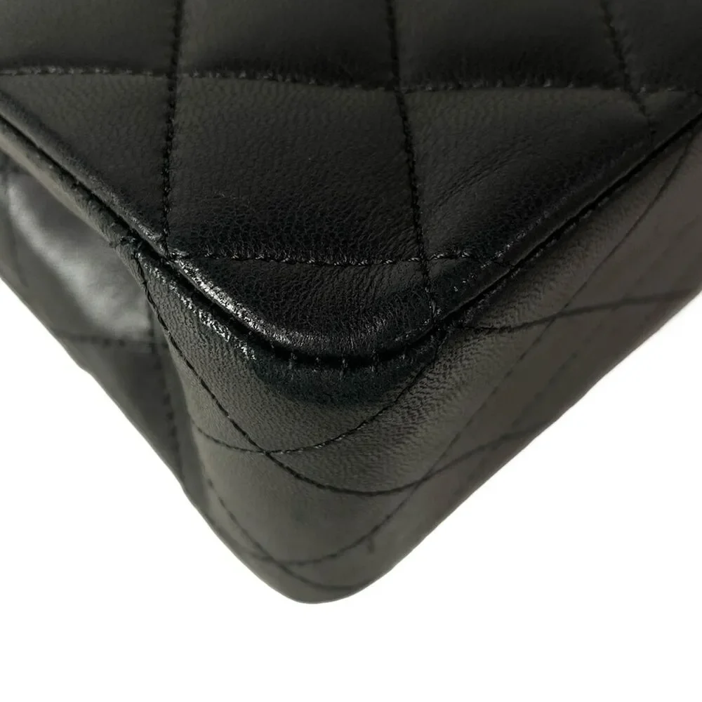 Chanel Double Flap Matelasse Shoulder Bag A01112